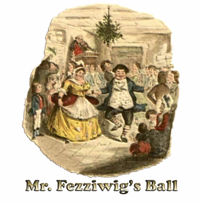 Scrooge of Christmas - Ein Weihnachtslied Freistehende Fotoskulptur (Vorne)