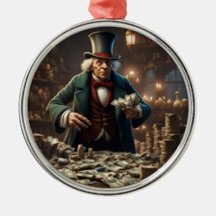 Scrooge Ornament Aus Metall