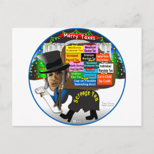 Scrooge Postkarte