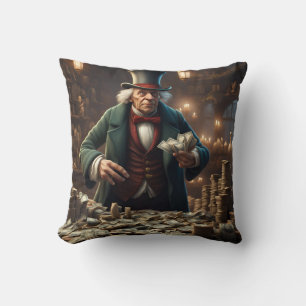 Scrooge Throw Kissen
