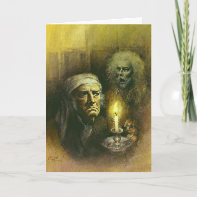 Scroooge Greetings Card Feiertagskarte (Vorderseite)