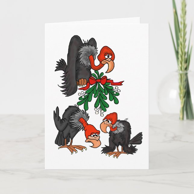 Scrounge Up Holiday Fun Weihnachtskarte Feiertagskarte (Vorderseite)