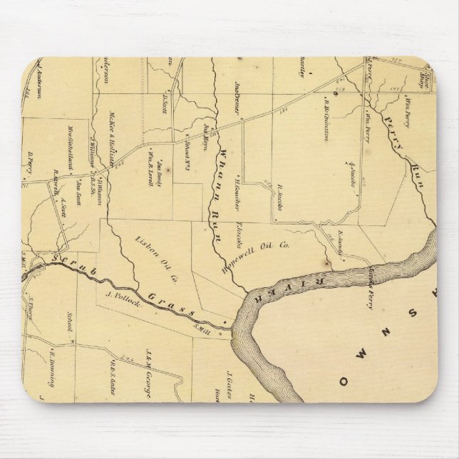 Scrub Grass Town Mousepad (Vorne)