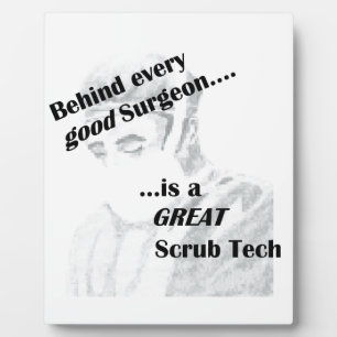 Scrub Tech Fotoplatte
