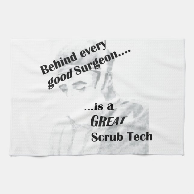 Scrub Tech Handtuch (Horizontal)