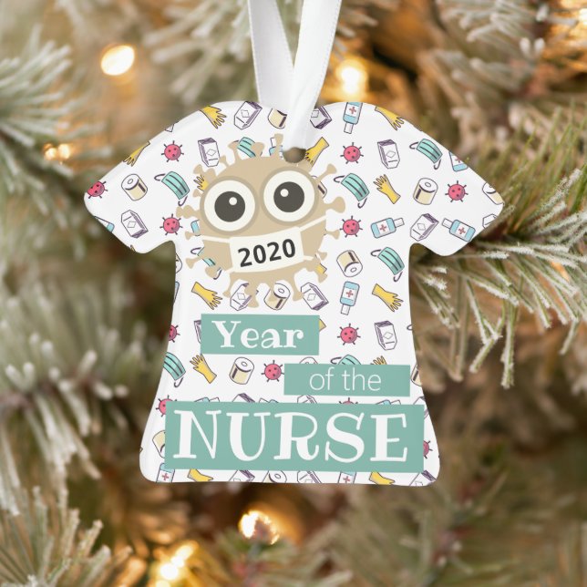Scrub Uniform, Niedliche Krankenschwester Ornament (Baum)