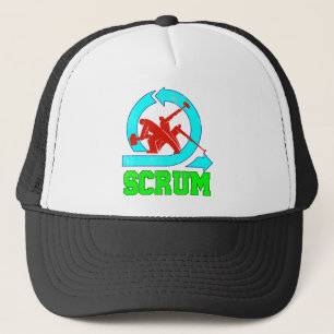 Scrum-Arbeitskräfte - Vintage Art Truckerkappe