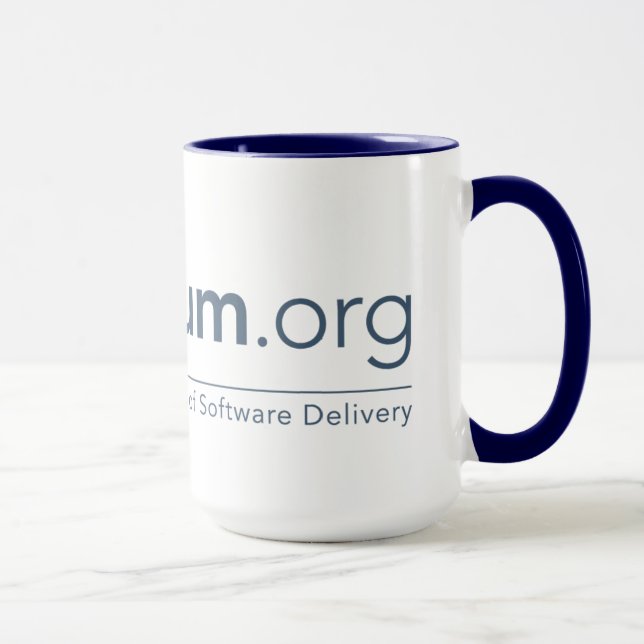 Scrum.org-Tasse - 15oz. Tasse (Rechts)