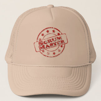 Scrum-VorlagenBriefmarke Truckerkappe