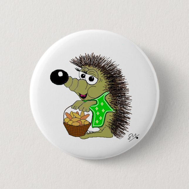 Scrummy Kennzeichen 1 Button (Vorderseite)