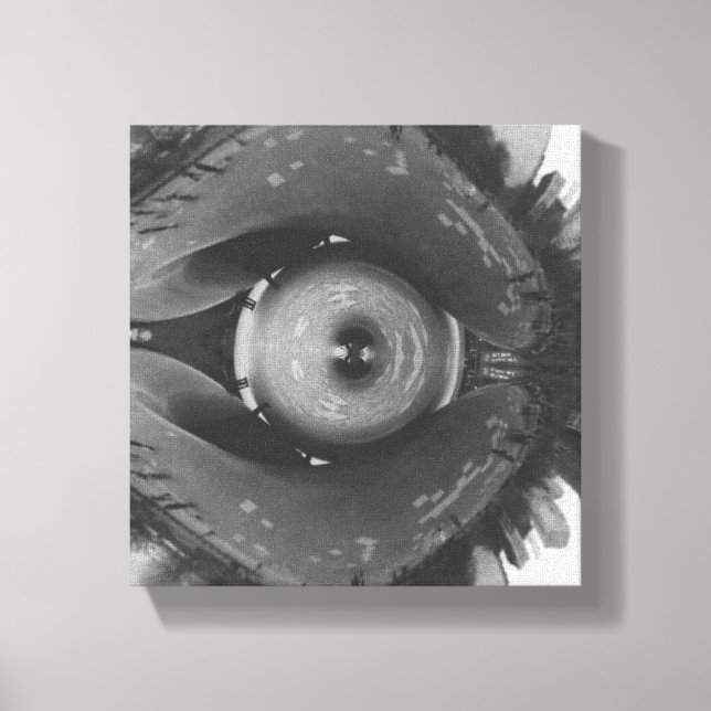 Scrunched Chicago Eye Leinwanddruck (Vorderseite)
