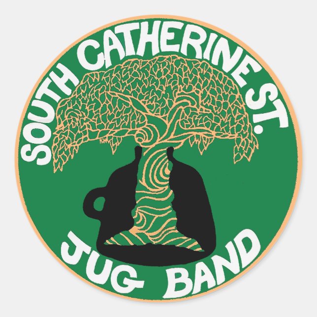 SCSJB Sticker de logo original (Devant)