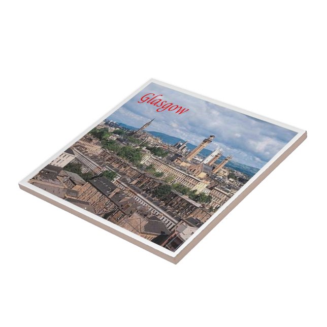 SCT003 GLASGOW, Schottland, Fliese (Seite)