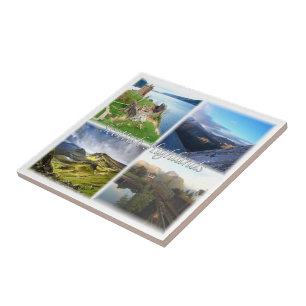 SCT015 SCHOTTISCHE HIGHLANDS BEN NEVIS LOCH, Schot Fliese