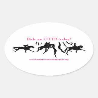 SCT-Logo-Aufkleber Ovaler Aufkleber