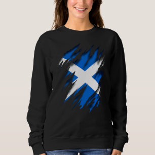 Sct Salreifen Scotland Flag Sweatshirt