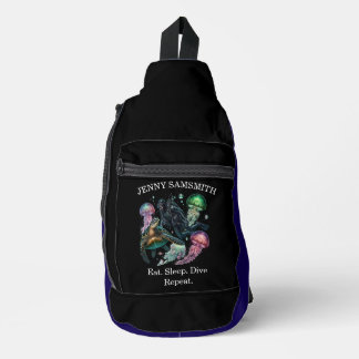 Scuba Bliss: Tauchen Sie ein in das Abenteuer! Crossbody Bag