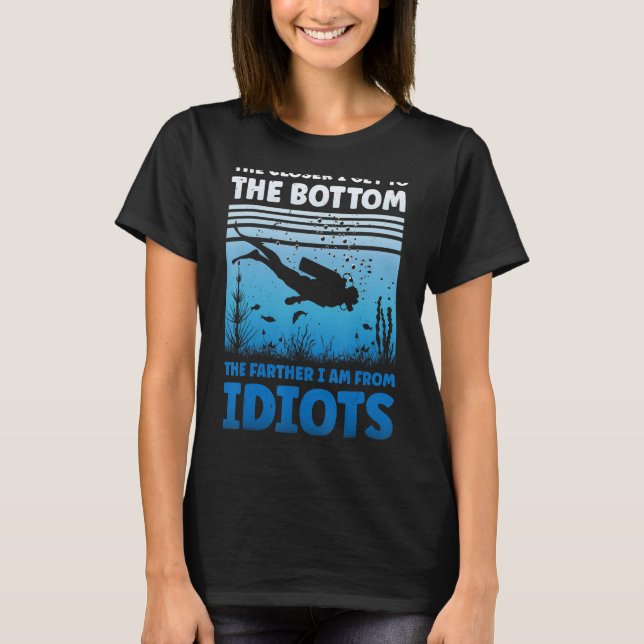 Scuba Dive Themed Women Scuba Dive T-Shirt (Vorderseite)