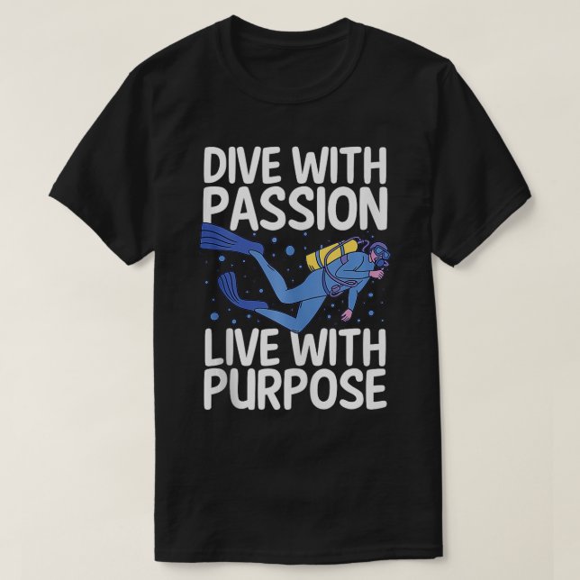Scuba Diver 1 T-Shirt (Design vorne)