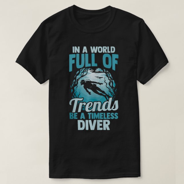 Scuba Diver 2 T-Shirt (Design vorne)