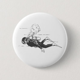 Scuba Diver Button