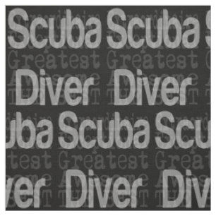 Scuba Diver Extraordinaire Stoff
