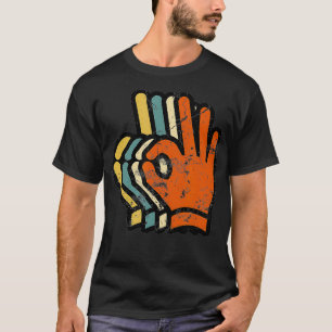 Scuba Diver Hand signalisiert Schnorcheln Tauchen T-Shirt