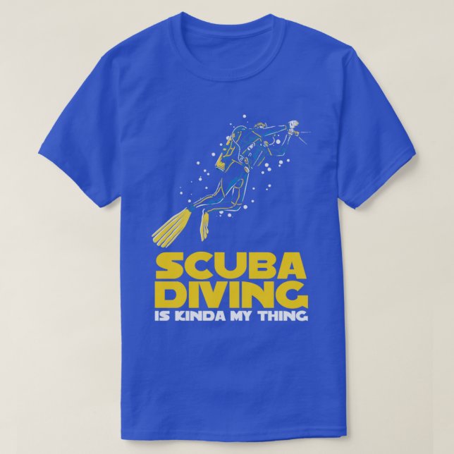 Scuba Diver Instructor Design T-Shirt (Design vorne)