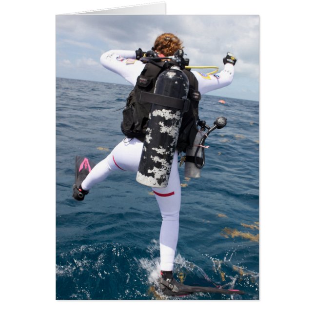 Scuba Diver Jump (Vorne)
