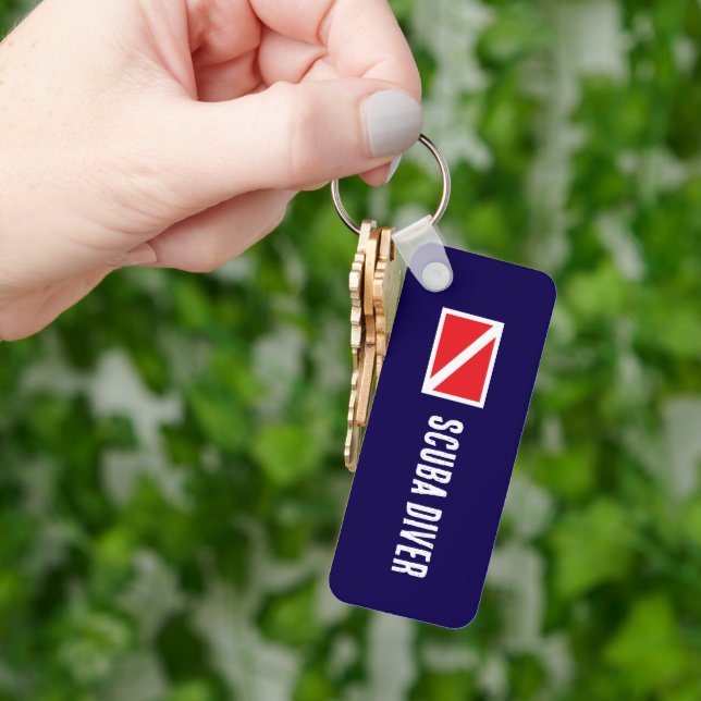 Scuba Diver Schlüsselanhänger (Hand)