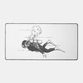 Scuba Diver Schreibtischunterlage