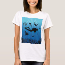 Scuba Diver Unterwasser-Meereswelt