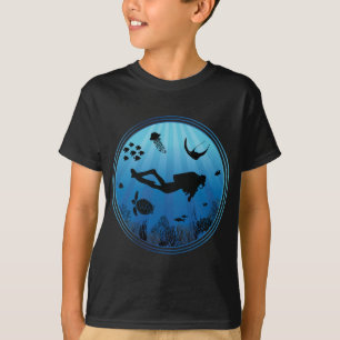 Scuba Diver Unterwasser T-Shirt