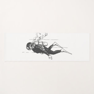 Scuba Diver Yogamatte