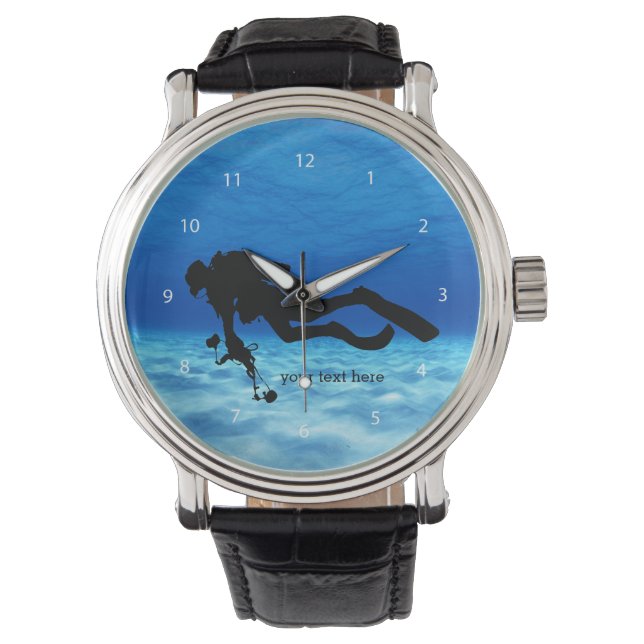 Scuba Diving Armbanduhr (Vorderseite)