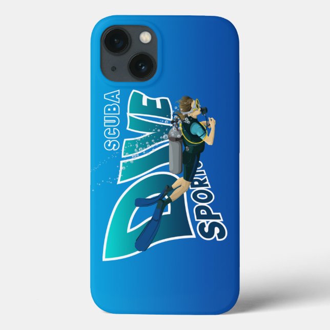 Scuba Diving | Case-Mate iPhone Hülle (Rückseite)
