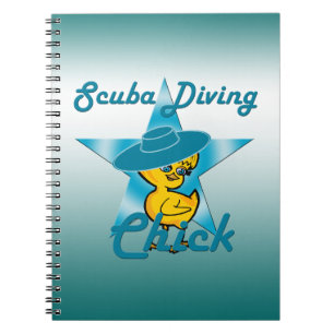 Scuba Diving Chick #7 Notizblock