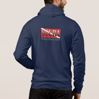 SCUBA DIVING FLAG, SCUBA DIVER's FLAG Hoodie