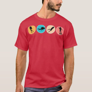 Scuba Diving for Scuba Divers Underwater Retro 1 T-Shirt