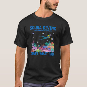 Scuba Diving Future Marine Biologe Ocean Science T-Shirt