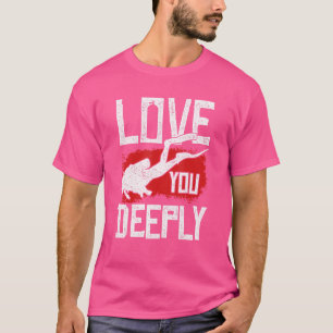 Scuba Diving Graphics Women and Men Scuba Diver 5 T-Shirt