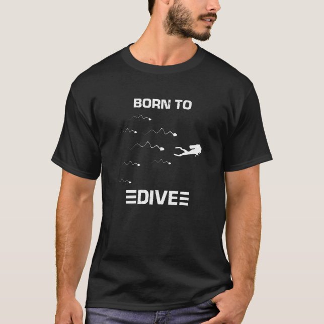 Scuba Diving Hobby Diver Schnorcheln T-Shirt (Vorderseite)