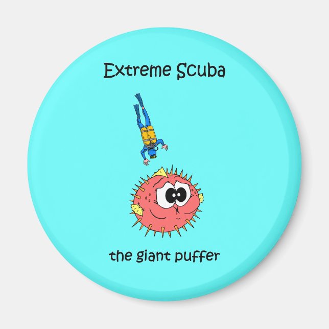 Scuba Diving Magnet (Vorne)