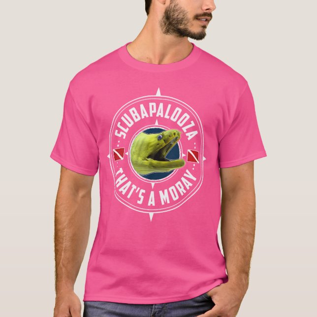 Scuba Diving Moray Eel T-Shirt (Vorderseite)