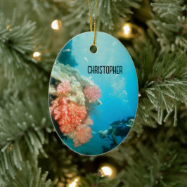 Scuba Diving Personalisiert Keramik Ornament