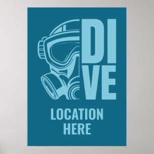 Scuba Diving Poster