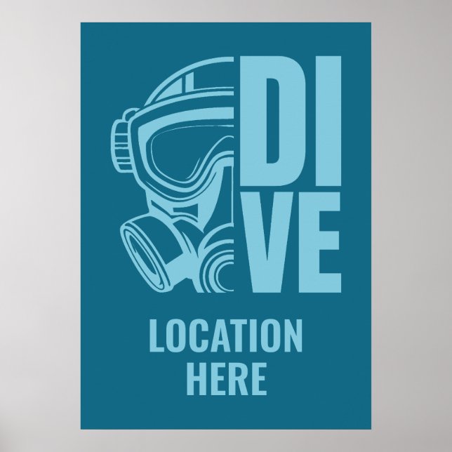 Scuba Diving Poster (Vorne)