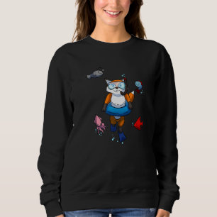 Scuba Diving Schnorcheln Fox Kastanienfischerei Fl Sweatshirt