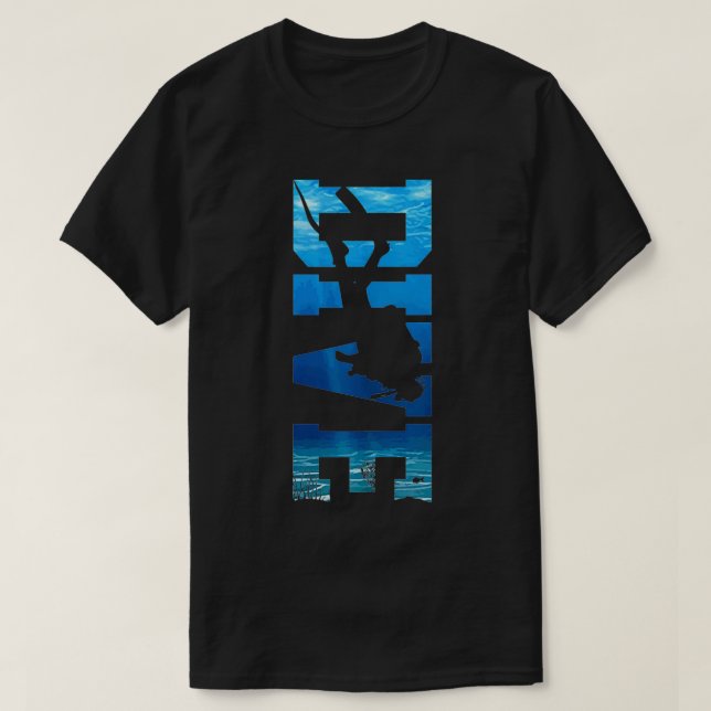 Scuba Diving Scuba Diver Geschenk 1 T-Shirt (Design vorne)