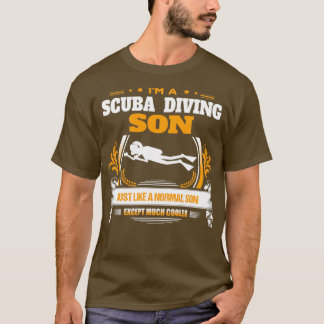 Scuba Diving Son Weihnachtsgeschenk oder Geburtsta T-Shirt